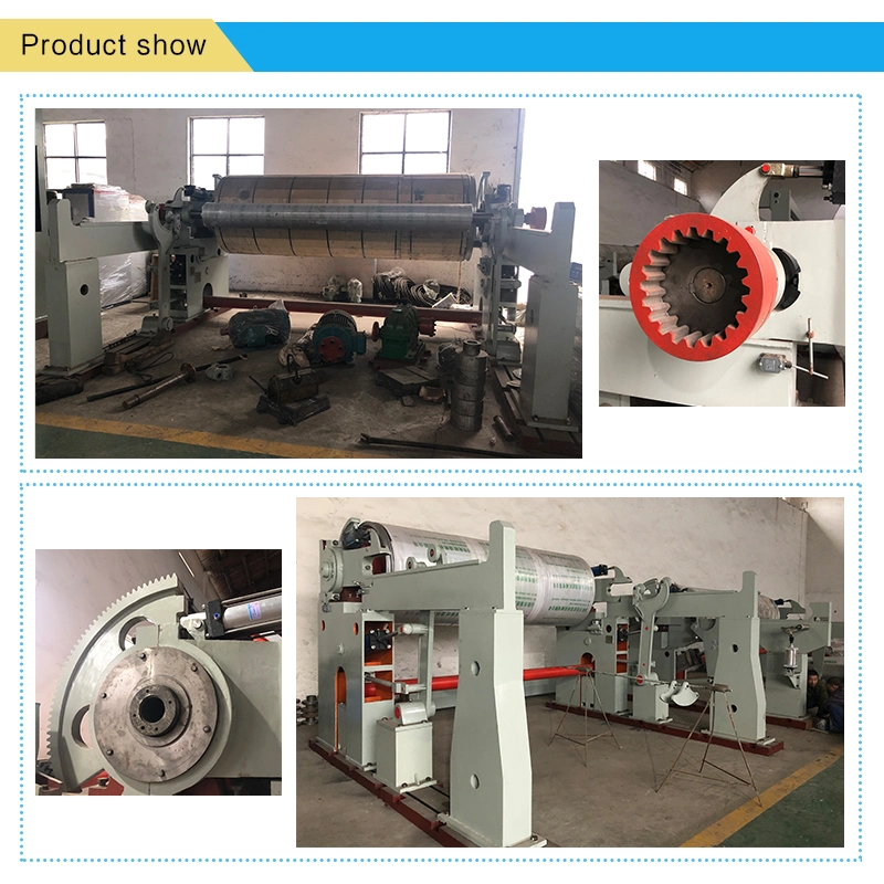 Paper Mill Equipments High Speed Reeling Machine