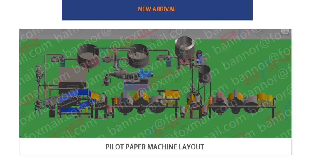 Double Layer Headbox for Dual Layer Web Pilot Paper Machine Sale Well