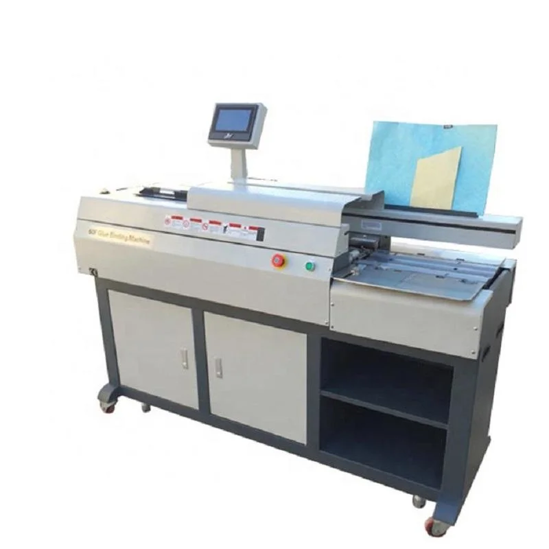 Hot Sale A3/A4 Paper Processing Machinery Book Glue Binding Binder Machine with Side Glue for Sale