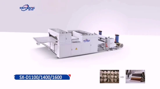 Industrielle Verarbeitung von Vliesstoff-Papier-Querschneidemaschine