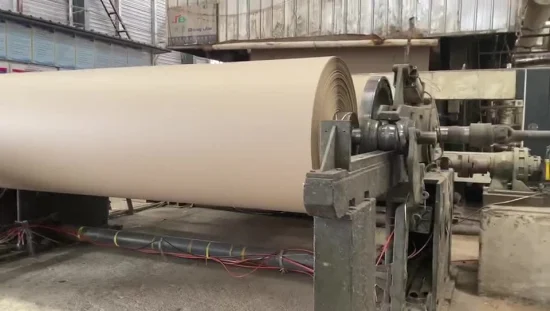 Produktmaschinen Kartonverpackungskarton zur Herstellung einer 80-Tonnen-Kraftpapiermaschine