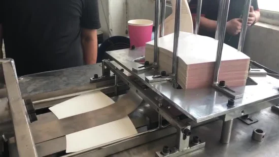 Automatische Herstellung von Pappbechermaschinen Mg-X12 in der Produktlinie China