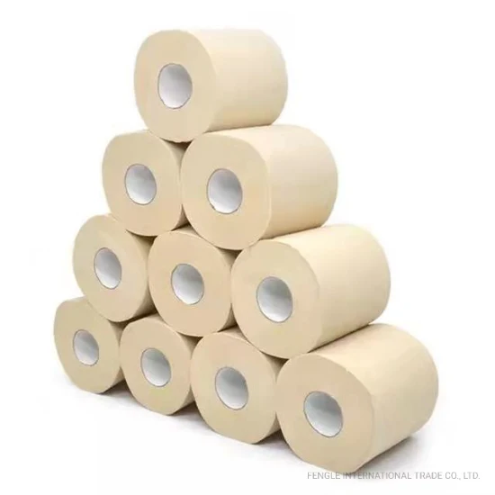 Toilettenpapier für Badezimmer im Großhandel, Toilettenpapier aus Bambuszellstoff, nicht reizend